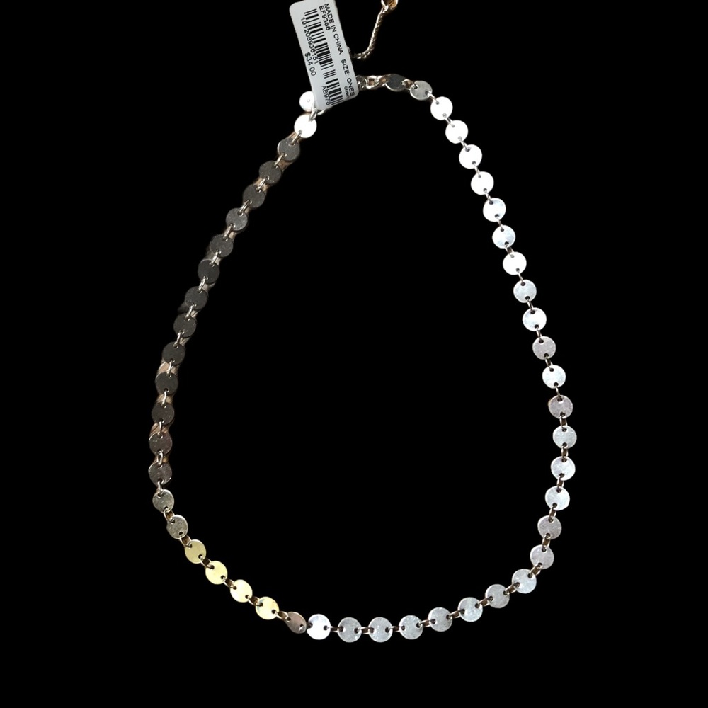 Madewell Disc Chain Necklace NWT - Picture 3 of 4